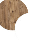 Έπιπλο τηλεόρασης επιτοίχιο Roscoe pakoworld λευκό-sonoma 140x31.6x29.6εκ - Image 5