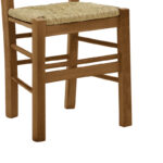 Καρέκλα καφενείου με ψάθα Ronson-Charchie pakoworld καρυδί ξύλο 42x40x89εκ - Image 7