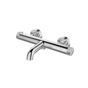 Θερμοστατική μπαταρία λουτρού JOAN Marmo Bianco 29903-2-624A-MB KARAG