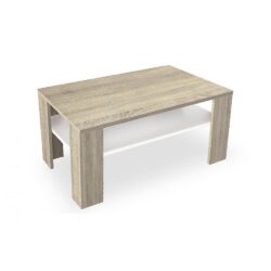 Τραπέζι σαλονιού Medeia Σόνομα/Λευκό