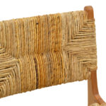 Καρέκλα Refane pakoworld σκελετός teak ξύλο με ψάθα σε φυσική απόχρωση 50x58x85εκ - Image 7