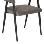 Πολυθρόνα Sezan pakoworld ύφασμα σε ανθρακί απόχρωση 56x55x78εκ - Image 8