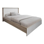 Σετ Κρεβατοκάμαρας Athos Sonoma Λευκό με Κρεβάτι 140x200εκ Σετ 4τεμ - Image 2