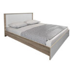 Σετ Κρεβατοκάμαρας Athos Sonoma Λευκό με Κρεβάτι 160x200εκ Σετ 4τεμ - Image 2