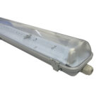 EMPTY IP65 LUMINAIRE FOR 2X1200mm T8 G13 LAMPS 2-SIDE