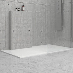 Ντουζιέρα ορθογώνια υψηλής αντοχής CLASSIC Bianco KARAG 100x80cm