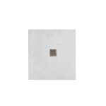 Ντουζιέρα τετράγωνη υψηλής αντοχής CLASSIC Bianco KARAG 80x80cm