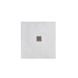 Ντουζιέρα τετράγωνη υψηλής αντοχής CLASSIC Bianco KARAG 80x80cm