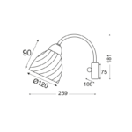 ΑΠΛΙΚΑ ΧΡΩΜΙΟ ΜΕΤΑΛΛΙΚΟ 1ΧΕ14 BYRON - Image 2