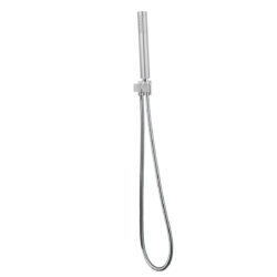 Τηλέφωνο ντους με σπιράλ και βάση στήριξης DELOS Chrome KARAG