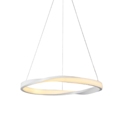 ΚΡΕΜΑΣΤΟ Φ/Σ LED 32W 2500LM CCT IP20 ΛΕΥΚΟ ΜΕΤΑΛΛΙΚΟ + ΑΚΡΥΛΙΚΟ