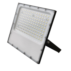 LED SMD BLACK FLOOD LUMINAIRE IP65 150W 6000K 18000Lm 100-277V AC RA80 IK08 5YRS BREATHING VALVE