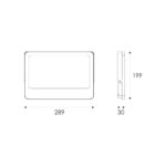 ΠΡΟΒΟΛΕΑΣ LED SMD ΜΑΥΡΟΣ 150W 3CCT 15000LM 185-265V RA>80 IP66 - Image 2