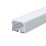 CORA ΠΡΟΦΙΛ ΑΛΟΥΜΙΝΙΟΥ ΟΡΟΦΗΣ/ΕΠΙΤΟΙΧΟ/ ΚΡΕΜΑΣΤΟ ΜΕ ΟΠΑΛ PC ΚΑΛΛΥΜΑ 2m/τμχ