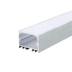 CORA ΠΡΟΦΙΛ ΑΛΟΥΜΙΝΙΟΥ ΟΡΟΦΗΣ/ΕΠΙΤΟΙΧΟ/ ΚΡΕΜΑΣΤΟ ΜΕ ΟΠΑΛ PC ΚΑΛΛΥΜΑ 2m/τμχ