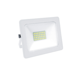 WHITE LED SMD FLOOD LUMINAIRE IP66 20W 6000K 1760Lm 230V RA80