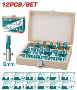 TOTAL ΚΑΣΕΤΙΝΑ ΜΑΧΑΙΡΙΑ ΡΟΥΤΕΡ 12ΤΕΜ (TACSR0121)