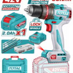 TOTAL ΕΠΑΓΓ. ΔΡΑΠ/ΒΙΔΟ ΚΡΟΥΣΤΙΚΟ ΜΠΑΤ. Li-ion 42V / 2Ah / 69Nm / 1 ΜΠΑΤ BL Motor (TIDLI426981E)