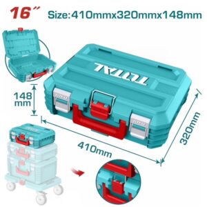 TOTAL ΠΛΑΣΤΙΚΗ ΕΡΓΑΛΕΙΟΘΗΚΗ 16" (TPBXS101)