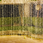 ^ 240LED ΚΟΥΡΤΙΝΑ ΛΑΜΠ 20ΣΕΙΡΕΣx12 ΛΑΜΠ ΘΕΡΜΟ ΛΕΥΚΟ ΑΝΤΑΠΤ 31VDC&ΕΠΕΚΤ MAX 2ΣΕΤ IP44 200x100cm ΔΙΑΦ