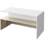 Τραπέζι σαλονιού Maria Λευκό/Σόνομα