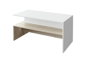 Τραπέζι σαλονιού Maria Λευκό/Σόνομα