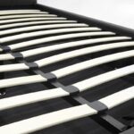 Κρεβάτι Roi pakoworld 160x200 PU μαύρο ματ + αποθηκευτικό χώρο - Image 8