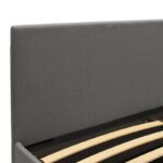 Κρεβάτι Norse pakoworld ύφασμα ανθρακί με αποθηκευτικό χώρο 160x200εκ - Image 6