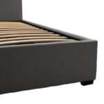 Κρεβάτι Norse pakoworld ύφασμα ανθρακί με αποθηκευτικό χώρο 160x200εκ - Image 7