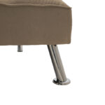 Καναπές-κρεβάτι Rebel pakoworld 3θέσιος με ύφασμα μπεζ-καφέ 189x92x82εκ - Image 7