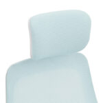 Καρέκλα γραφείου Peja pakoworld mesh ύφασμα μέντα-σκελετός λευκό 58x60x107-117εκ - Image 5