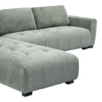 Γωνιακός καναπές Gianco pakoworld αναστρέψιμος ύφασμα σε μέντα απόχρωση 298x208x85εκ - Image 7