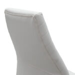 Καρέκλα γραφείου διευθυντή Benno pakoworld με pu χρώμα λευκό - Image 9