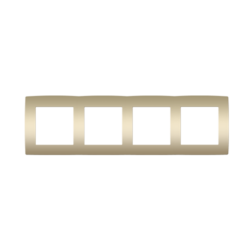 PRIME ΠΛΑΙΣΙΟ 4 ΘΕΣΕΩΝ IP20 MAT ΣΑΜΠΑΝΙΖΕ