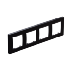 PRIME CLASSIC ΠΛΑΙΣΙΟ 4 ΘΕΣΕΩΝ IP20 ΜΑΤ ΑΝΘΡΑΚΙ - Image 2