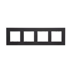 PRIME CLASSIC ΠΛΑΙΣΙΟ 4 ΘΕΣΕΩΝ IP20 ΜΑΤ ΑΝΘΡΑΚΙ