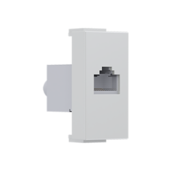 ^ MODYS ΠΡΙΖΑ ΔΙΚΤΥΟΥ ΙΒΟΥΑΡ  1 ΣΤ. RJ45 CAT.6A ΜΕ ΘΩΡΑΚΙΣΗ IP20