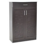 Παπουτσοθήκη-ντουλάπι SANTE pakoworld 20 ζεύγων χρώμα wenge 80x37x123εκ - Image 2