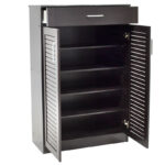 Παπουτσοθήκη-ντουλάπι SANTE pakoworld 20 ζεύγων χρώμα wenge 80x37x123εκ - Image 3