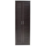 Παπουτσοθήκη-ντουλάπα SANTE pakoworld 21 ζεύγων χρώμα wenge 60x37x183εκ - Image 6