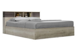 Κρεβάτι OLYMPUS pakoworld χρώμα castillo-toro 160x200εκ