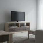 Έπιπλο τηλεόρασης OLYMPUS pakoworld χρώμα castillo-toro 120x39