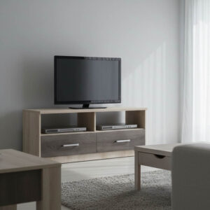 Έπιπλο τηλεόρασης OLYMPUS pakoworld χρώμα castillo-toro 120x39