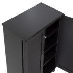 Παπουτσοθήκη-ντουλάπι SANTO pakoworld 10 ζεύγων χρώμα wenge 60x34,5x91,5εκ - Image 7