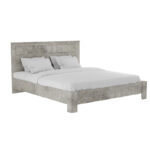 Φοιτητικό πακέτο επίπλων υπνοδωματίου OLYMPUS A pakoworld σετ 4τεμ σε antique ανθρακί απόχρωση - Image 2