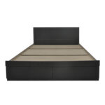 Κρεβάτι Olympus pakoworld με συρτάρι σε wenge απόχρωση 160x200εκ - Image 5