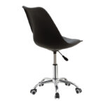 Καρέκλα γραφείου εργασίας Gaston II pakoworld PP-PU μαύρο - Image 3