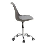 Καρέκλα γραφείου εργασίας Gaston II pakoworld PP-PU γκρι - Image 4