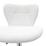 Σκαμπό μπαρ Coozy pakoworld pu σε λευκό χρώμα σκελετός χρωμίου - Image 7