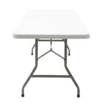 Τραπέζι catering Rodeo pakoworld πτυσσόμενο-βαλίτσα λευκό 152x70x74εκ - Image 6